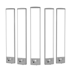 VEVOR Under Cabinet Lighting, 5 PCS, 68 LED Motion Sensor Lights, Rechargeable Battery Operated Closet Lights with Remote Control