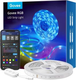 RGB LED Strip Lights, 16.4ft WiFi LED Strip Lighting Work with Alexa and Google Assistant